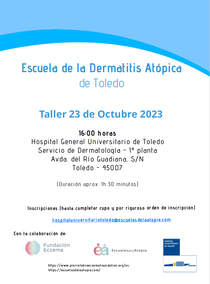 Invitación Taller Escuela de la Atopia Toledo